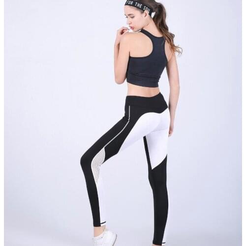 CKAHSBI Fitness Tights Running Leggings Yoga Pants Women Sports Women Gym Running Workout Trousers Push Up Leggins
