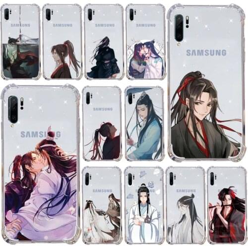 Mo Dao Zu Shi Phone Case Transparent For Samsung Galaxy A71 A21s S8 S9 S10 plus note 20 ultra