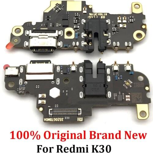 Original New USB Charging Dock Port Connector Board Flex Cable With Mic Microphone For Xiaomi Redmi K30