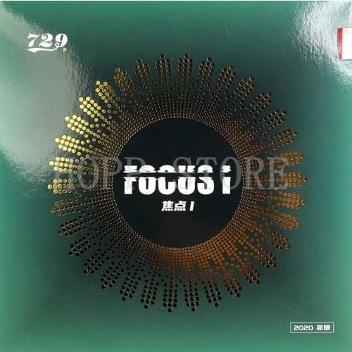 Original RITC 729 Friendship FOCUS I FOCUS 1, FOCUS-1 Pips-in Table Tennis Rubber Ping Pong Sponge