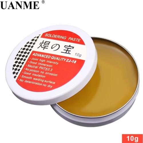 UANME Soldering Paste Mild Rosin Environmental Soldering Paste Flux PCB IC Parts Welding Soldering Gel Tool for Metalworking
