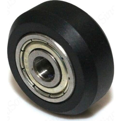 Plastic Wheel POM MR105ZZ 625ZZ V-slot Bearing Bore 5mm Passive Round Gear Perlin Wheel Pulley CNC 3D Printer Parts