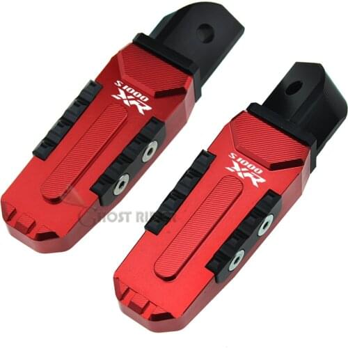 For BMW S1000XR S1000 XR S 1000XR 2015 2016 Motorcycle Rear Foot Pedal Rests CNC Aluminum Accessories Foot Pegs