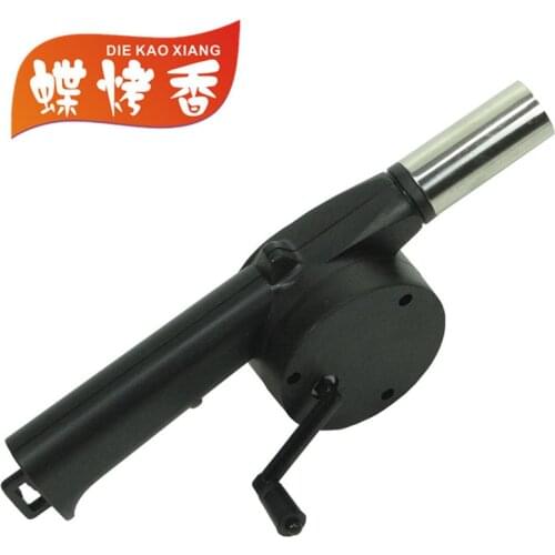 Outdoor barbecue grill accessories manual blower point carbon more convenient Barbecue tools