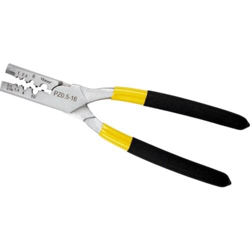 SHGO HOT-PZ 0.5-16 Germany Style Small Crimping Pliers for Cable End Sleeves Special Tube Terminals Clamp Hand Tools