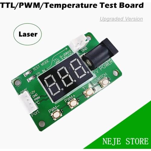 NEJE Temperature Test Board TTL PWM Tester for Laser Module NEJE Accessories