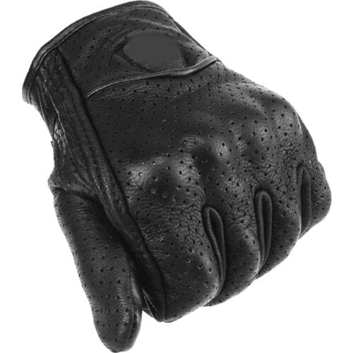 Universal Men Full Finger Solid/Hollow Touch Screen Motorcycle Racing Bike Cycling Gloves Plus Size Motorcycle Accessories