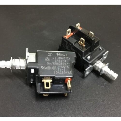 [VK] JAPAN ESB99872V Z-55-4 TV-5 5A/80A 250V 10A 250VAC Push button power switch