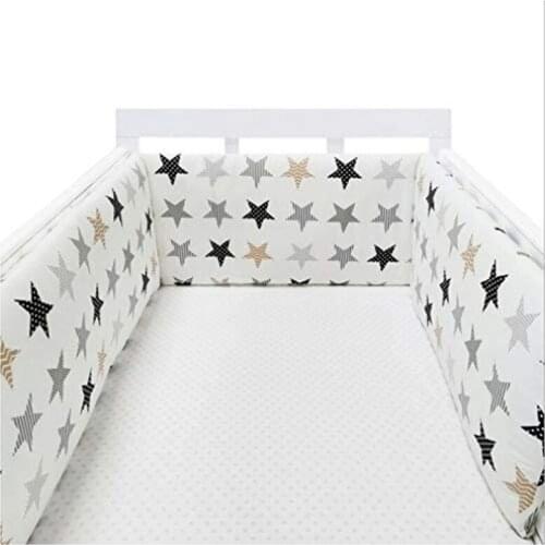Explosive hot sale crib surrounding crib guardrail baby anti-collision crib surrounding crib bumper indoor playground 2021