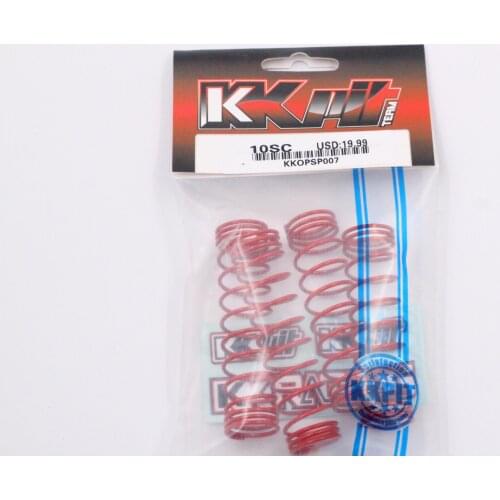RC auto parts kkpit hobao vs 8sc 10sc MT retrofit upgrade accessories metal reinforced hard shock absorber spring