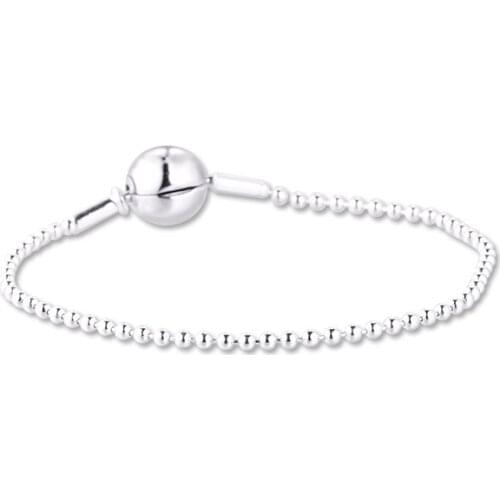 Bracelet Beaded Essence Bracelets Original Women Pulseira Hombre Feminina Masculina Pulseras Silver 925 Sterling jewelry