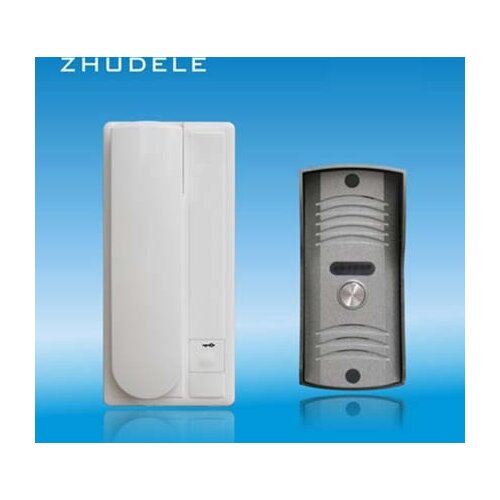 ZHUDELE New arrival home security audio intercom system audio door phone/audio doorbell, unlocking function