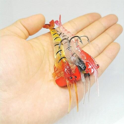 1PCS 9cm/13g Artificial Soft Fishing Bait Fishing Lure Luminous Hook 5 Color Sinking Sub-surface Dead Fish Pesca Fishing Tackle