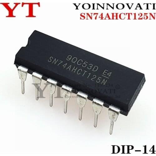 10pcs/lot SN74AHCT125N 74AHCT125 74AHCT125N DIP-14
