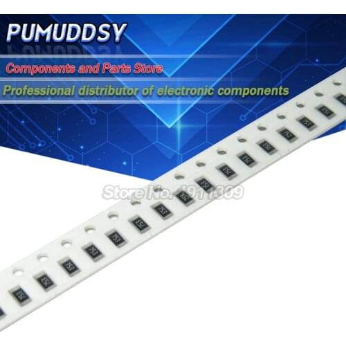 100PCS 1206 SMD resistor 0R ~ 10M 1/2W 1K 2.2K 10K 100K 0R 1R 10R 100R 150R 220R 330R 0 1 10 100 150 220 330 ohm