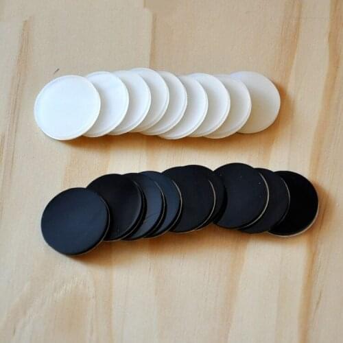 100 PCS 30mm x 3mm black anti slip silicone rubber plastic bumper damper shock absorber 3M self-adhesive silicone feet pads