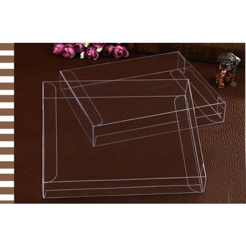 30pcs 3*15*18cm clear plastic pvc box packing boxes for gifts/chocolate/candy/cosmetic/crafts square transparent pvc Box