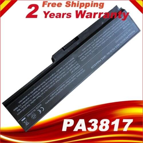 Laptop Battery for Toshiba Satellite Pro C650 C660D L630 L670 U400 U500 C650D C660 L640 T110 T115 U405D T135 U400 U405 A660D