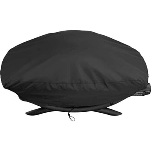 BBQ Cover Outdoor Dustproof Waterproof For Wb Heavy Duty Grill Covers Rain Protective Outdoor Barbecue Cover Round Bbq Grill