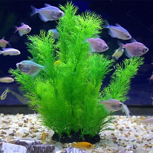 Artificial Plastic Water Plant Grass Aquarium Fish Tank Decoration Underwater Plants Simulation Water Grass Landscape Decoration