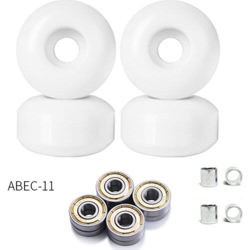 52 * 30mm Skateboard Wheels Long Board Double Warping Plate Bridge Pad Wheel Nut Bridge Pin Bearing Sleeve T-shaped Tool