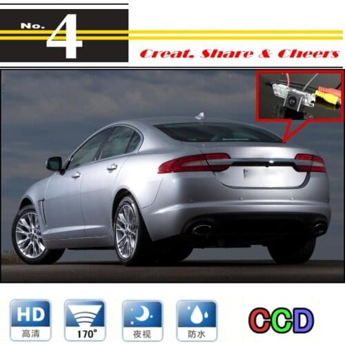 Liislee Car Camera For Jaguar XJ X351 High Quality Rear View Back Up Camera For PAL / NTSC to Use | CCD with RCA
