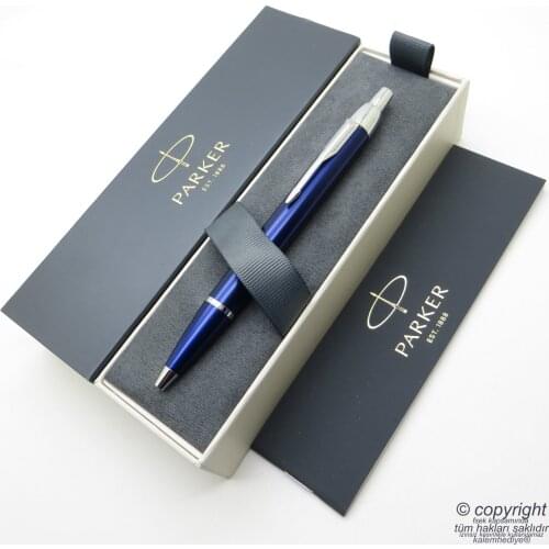Parker Im Metal Blue CT Ballpoint Pen | Parker Pen | İsme Special Pen | Gift Pen