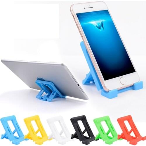 Mini Bracket Mobile Phone Stand Holder Mount Car Home Desk For iPhone Samsung The phone tablets bracket 3.0