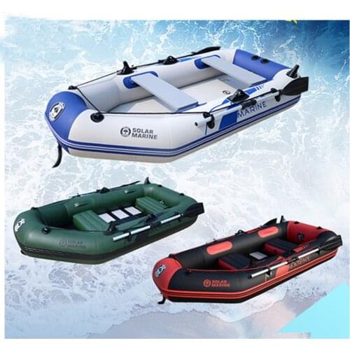 230CM length 0.7MM PVC material rowing inflatables boat fishing inflatable laminated wear resistant