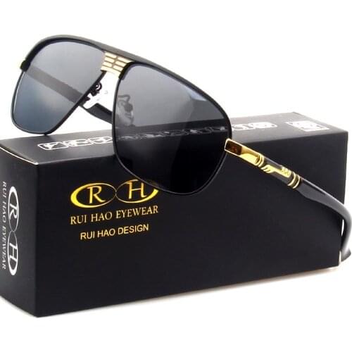 Polarized Sunglasses Men Rui Hao Eyewear Women Sun Glasses Polarized Drive Glasses Leisure Fashion Sun Glasses oculos de sol