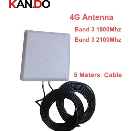 For Russia 9dbi gain 4G antenna 1800mhz-2600Mhz LTE outdoor panel antenna,4G booster LTE Directional antenna 4G router booster