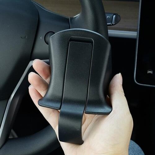 For Tesla Model 3 Model Y 2021 Accessories Steering Wheel Counterweight Assist AP Booster Car Autopilot Assistance FSD