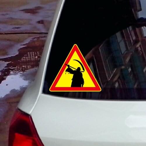XY Fun Decorate Car Styling and Decals Motorbike Sticker Accessories Warning Sign Self Adhesive