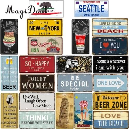 12x5.9 inch Vintage Feel Home Kitchen Bathroom Shop and Bar Wall Decor Souvenir Metal Tin Sign Poster Plaque Xmas Party Decor