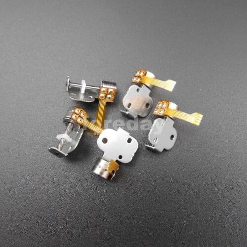 5PCS X DC3V-5V 6MM 2 Phases 4 Wires 2-Phase 4-Wire Micro Stepper Motor Slider moving block 40 ohm d= 1.65MM 5PCS/Lot *FD002X5
