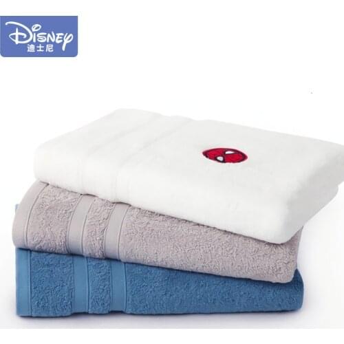 74x140cm 100% Cotton Spiderman Sport Towel Absorbent Solid Color Soft Comfortable Men Women Family Bathroom Face Towel