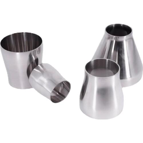 89/102/108/114/129/133/159Mm OD Butt Welding Concentic Reducer SUS304 Stainless Sanitary Pipe Fitting Homewbrew