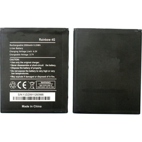 20pcs/lot for Wiko Rainbow 4G Battery 2500mAh High Quality Mobile Phone Bateria Batterie
