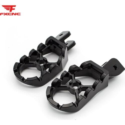 Aluminum Motorcycle Dirt Pit Pivot Bike Foot Pegs Footpegs Footrests Foor Rest Pedals Set For Ducati Scrambler All Years