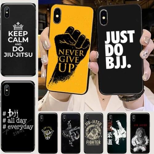 BJJ Brazilian Jiu Jitsu Phone Case for iPhone 11 12 mini pro XS MAX 8 7 6 6S Plus X 5S SE 2020 XR
