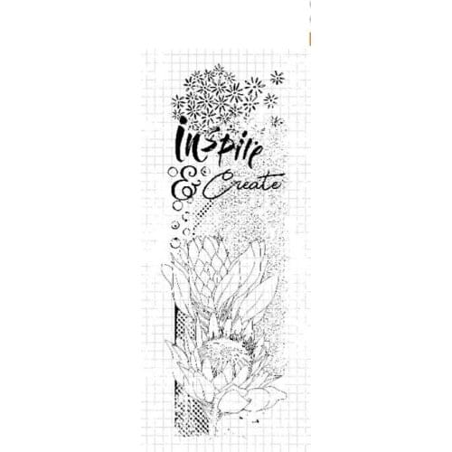 Flower Transparent Clear Silicone Stamp/Seal for DIY scrapbooking/photo album Decorative clear stamp M1266