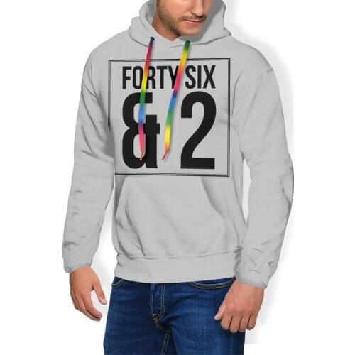 Tool Band Hoodie Forty Six Hoodies Long Length Men Pullover Hoodie Red Nice Polyester Winter Outdoor Hoodies