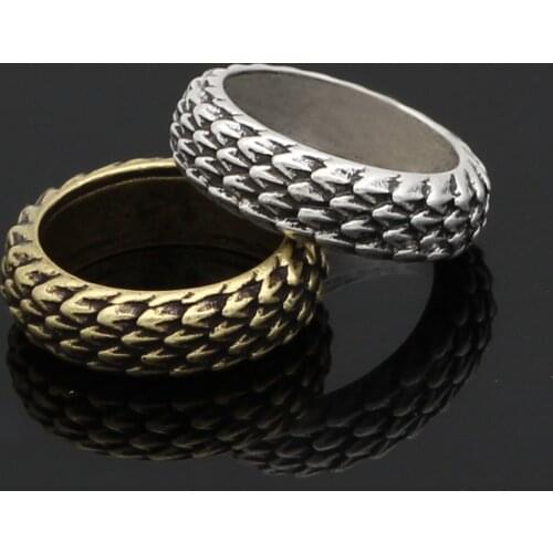 Norse viking vantage dragon amulet Mittelalterlichen Schmuck ring