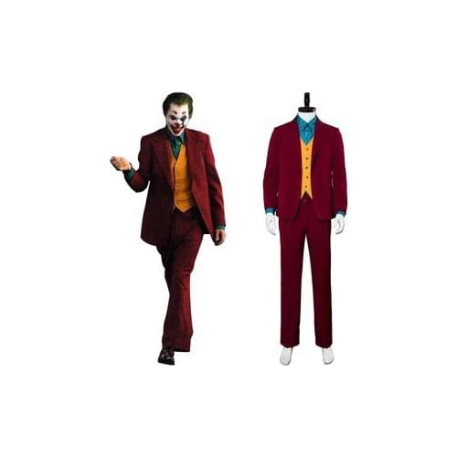 Joker 2019 Joaquin Phoenix Arthur Fleck Cosplay Costume