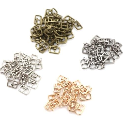 10Pcs/lot 4.5mm DIY Patchwork Buckle Handmade Sewing Mini Buckle For Dolls Clothing Adjustable Accessories Wholesale