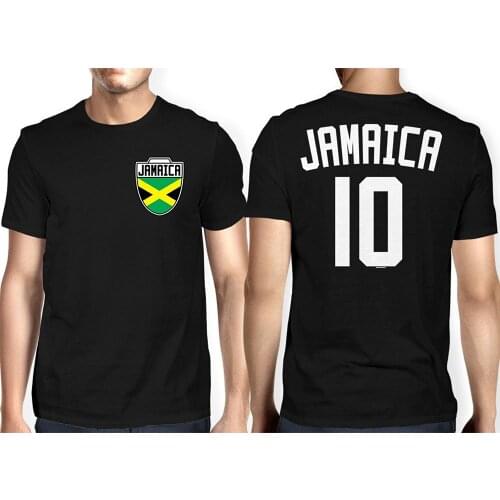 Newest 2019 Fashion O-Neck Fashion Casual High Quality Print T ShirtMens Jamaica Jamaican - Soccesr, Footballer T-shirt