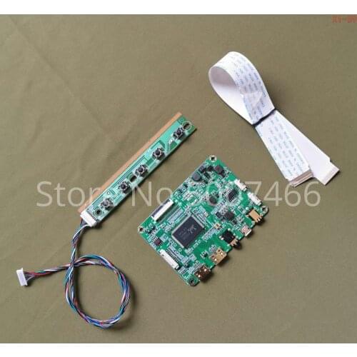For LP133WF2-SPA1/SPL1/SPL2/SPL3/SPL4 5V micro USB 2mini laptop screen WLED 30-Pin EDP 1920*1080 monitor driver board kit