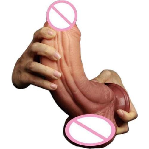 Silicone Dildo Sex Toys For Woman Realistic Penis With Suction Cup G Spot Vagina Stimulator Female Masturbation S0969