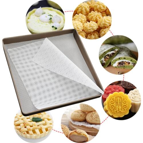6 Sizes Silicone Baking Mat High TemperatureResistant Oven Sheet Liner For Bread/Buscuit/Mooncake Silicone Steamer Non-Stick Pad