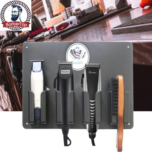 Hairdresser electric hair clipper rack shape beauty hair clipper rack multifunctional storage rack